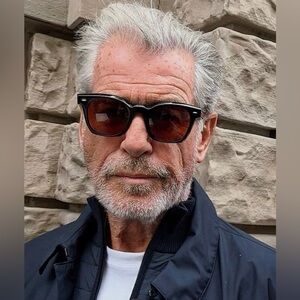 OLIVER PEOPLES MERCEAUX BLACK/PERSIMMON SUNGLASSES